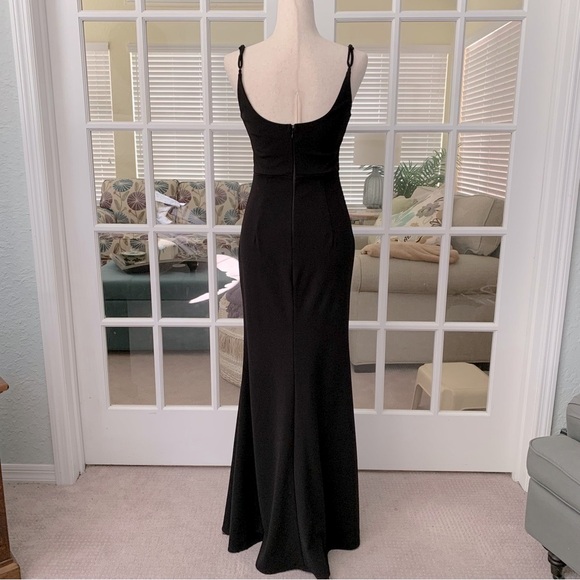 Lulu's Elegant Black Maxi Dress - Picture 10 of 16